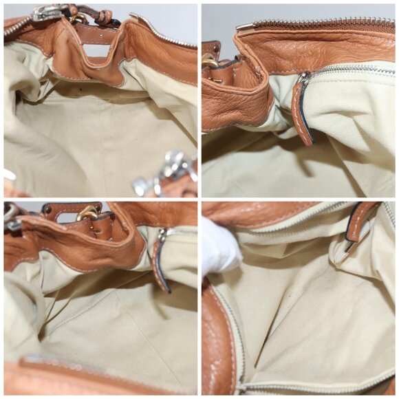 Chloe Paddington Hand Bag Leather Brown Auth - Picture 15 of 16